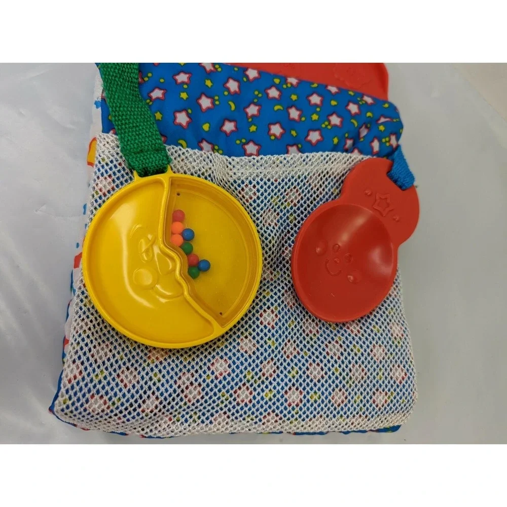 Fisher Price 1082 Take‎ Along Mini Play Quilt Stuffed Toy